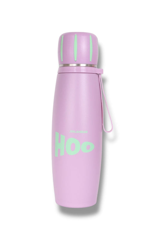 HOO Premium Insulated Water Bottle – 850ml Leak-Proof Stainless Steel Thermo Flask | Keeps Drinks Cold & Hot for Hours | Modern Minimal Design for Gym, Office & Travel
