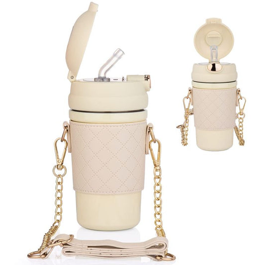 Cute Bunny Ears Insulated Coffee Cup – Double Wall Stainless Steel Thermal Mug | Keeps Hot & Cold | Leak Proof | Perfect Gift for Women & Girls